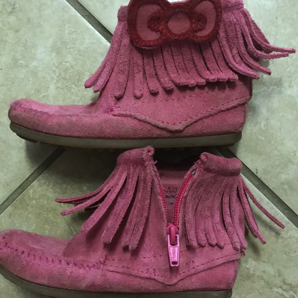 Adorable Pink booties